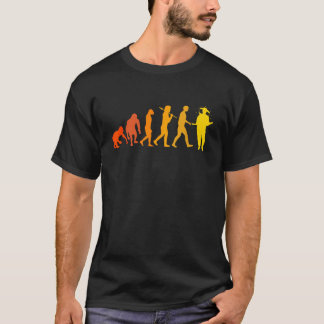 ミツバチの進化 養蜂家のプレゼント Tシャツ
