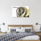 ミツバチの頭 キャンバスプリント (インサイチュ (寝室))