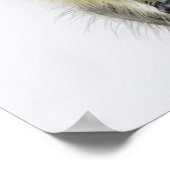 ミツバチの頭 ポスター (角)