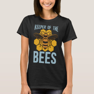 ミツバチの飼育員クラブ蜂蜜ミツバチの巣 Tシャツ