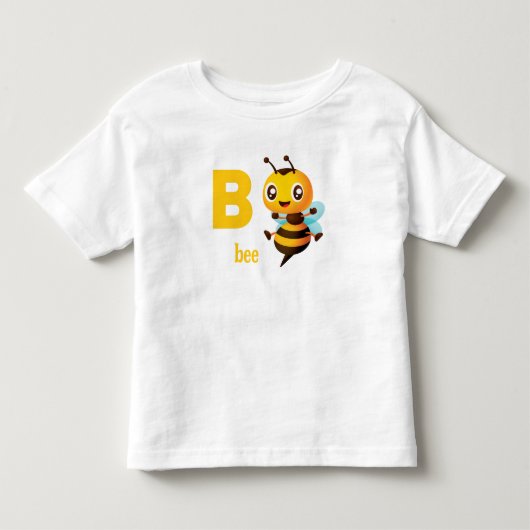 ミツバチのTシャツ トドラーTシャツ (正面)