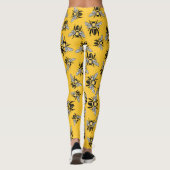 ミツバチは現実的なミツバチを喜ばせる レギンス (裏面)