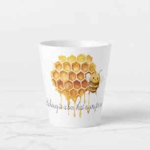 ミツバチへの蜂蜜 カフェラテマグ