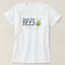ミツバチを救え Tシャツ