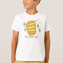 "ミツバチを生きさせて" Tシャツ