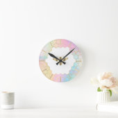 ミツバチデザイン ラウンド壁時計 (ホーム)