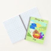 ミツバチデーと猫の家族 ノートブック (内部)