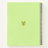 ミツバチデーと猫の家族 ノートブック (裏面)