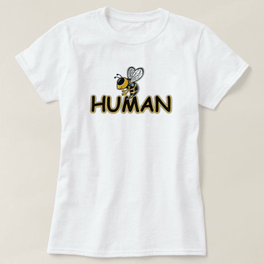 ミツバチ人間 Tシャツ (デザイン正面)