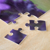 ミツバチ収穫ラベンダー花 ジグソーパズル (側面)