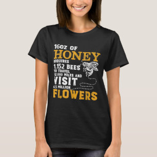 ミツバチ受粉はちみつ養蜂家養蜂家 Tシャツ