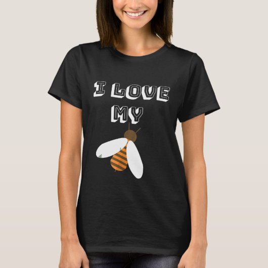 ミツバチ大好き!養蜂家 Tシャツ (正面)