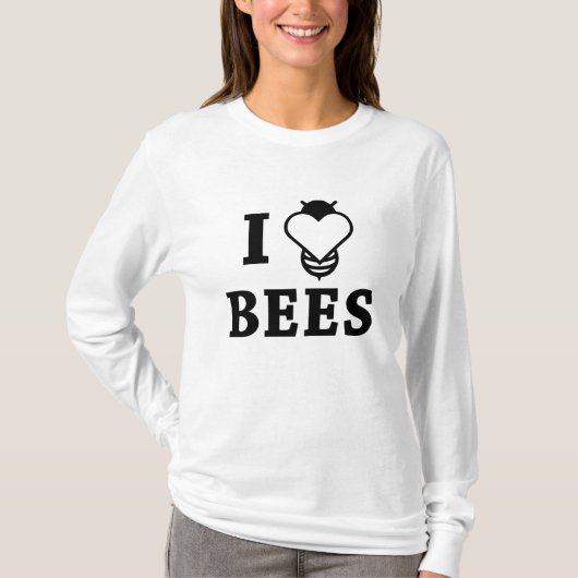 ミツバチ大好き Tシャツ (正面)