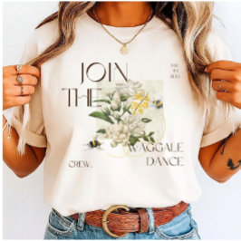 ミツバチ愛好家のためのグラフィックTシャツ – ワグルダンス Tシャツ
