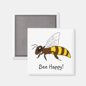 ミツバチ磁石 マグネット (正面/裏面)