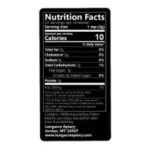 ミツバチ花粉栄養事実黒製品