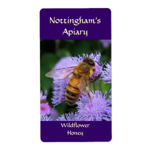 ミツバチ蜂蜜ラベル ラベル