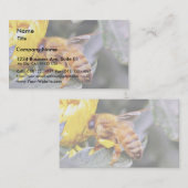 ミツバチ類3 名刺 (正面/裏面)