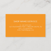 ミツバチ養蜂家 ロイヤリティカード (裏面)