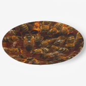 ミツバチ7 ペーパープレート (アングル)