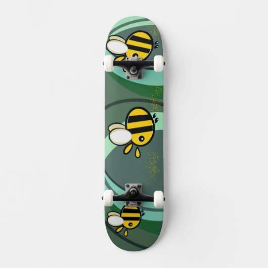 ミツバチ スケートボード デッキ (正面)