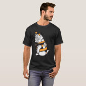 ミツバチ パグ 養蜂家 ハチ ミツバチ 犬 Tシャツ (正面フル)