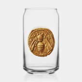 ミツバチ、ミツバチ、養蜂 ガラス缶 (裏面)