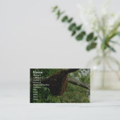 ミツバチ 名刺 (スタンド正面)