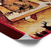 ミツバチ，養蜂家，養蜂家 ポスター (角)