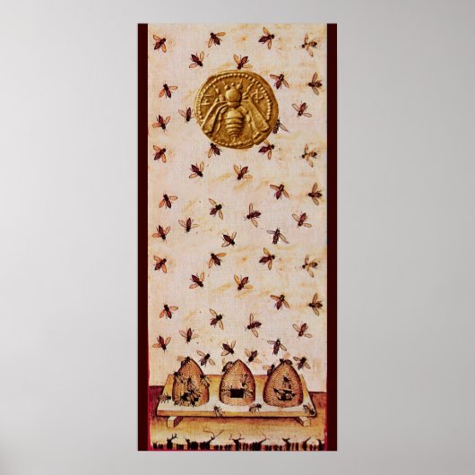 ミツバチ，養蜂家，養蜂家 ポスター (正面)