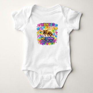 ミツバチTシャツ 昆虫好き ギフト 自然愛好家 ベビーボディスーツ