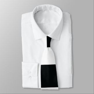 ミデアス |白黒ワイドストライプ ネクタイ