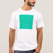 ミディアムアクアマリン Tシャツ (正面)