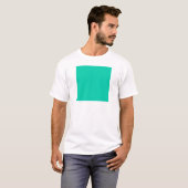 ミディアムアクアマリン Tシャツ (正面フル)