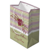 ミディアムサイズストライプパステル抱き枕 ミディアムペーパーバッグ (正面アングル)