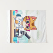 ミディアムサイズ(127 x 152cm) タペストリー (正面(横))