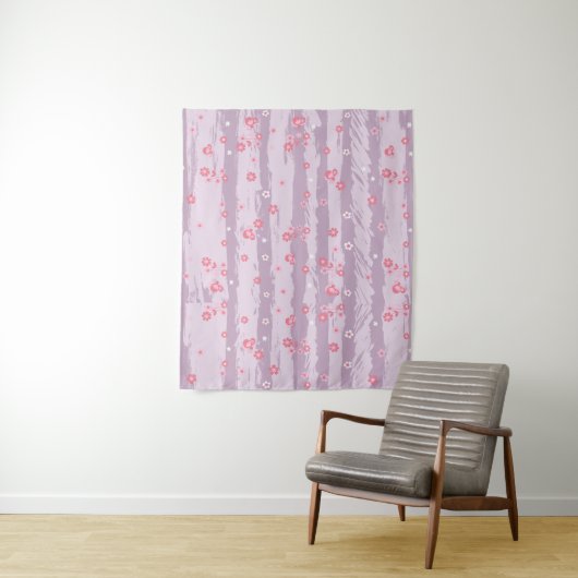 ミディアム タペストリー (50" x 60") – バタフライ ガーデン (インサイチュ)
