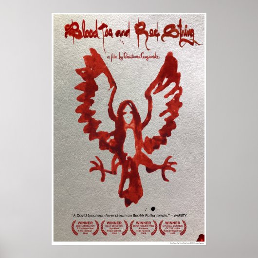 ミディアム・ブラッド・ティーとレッド・ストリング公式ポスター ポスター (正面)