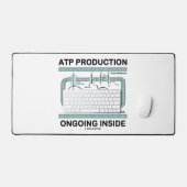 ミトコンドリア内で継続中のATP産生 デスクマット (キーボード&マウス)