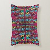 ミトコンドリポップ・アートのー アクセントクッション (正面(垂直))