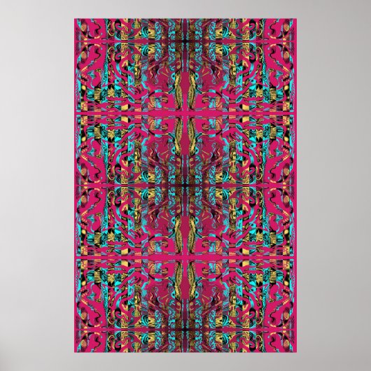 ミトコンドリポップ・アートのー ポスター (正面)