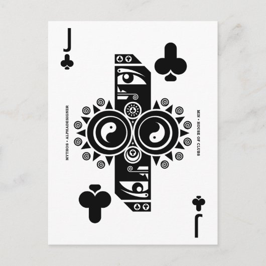 ミトスミンジャック・オブ・クラブ ポストカード (正面)