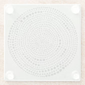 ミトス – 円 ガラスコースター (裏面)