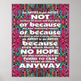 ミトチョンドリポップ・アートのアン・アーティストは… ポスター