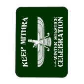 ミトラ保インザウィンター至お祝い マグネット (縦)