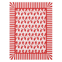 ミトンおよび雪片のレトロのクリスマスのスキー休日