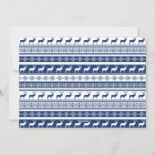 ミトンとココアの暖かい冬の願い シーズンカード (裏面)