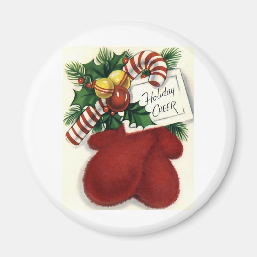 ミトンとペパーミント マグネット (正面)