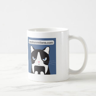 ミトンのマグからの文字 コーヒーマグカップ