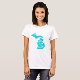 ミトンのTシャツによって強打される Tシャツ